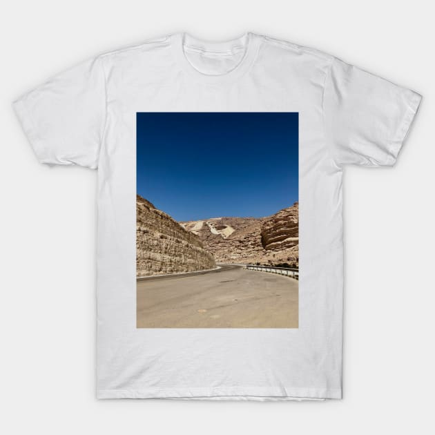 Rocky Mountain at Oman T-Shirt by PedaDesign